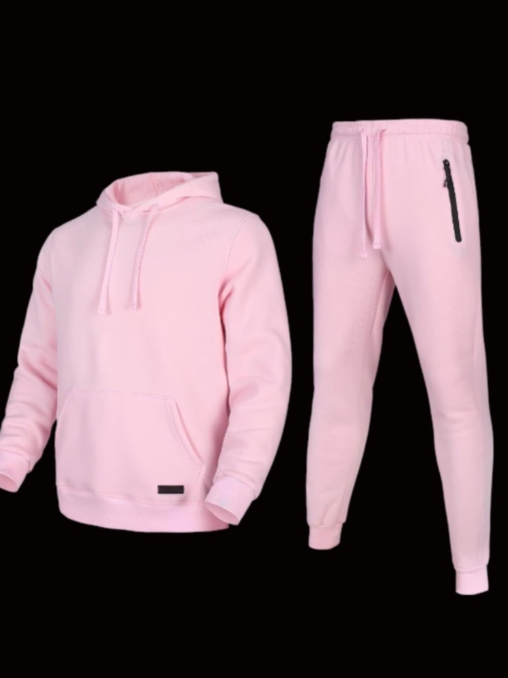 2 Piece Tracksuit Long Sleeve Casual Jogging Suit with Pockets 3X